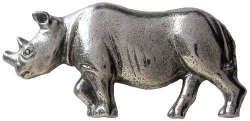 Insigne épingle rhinocéros