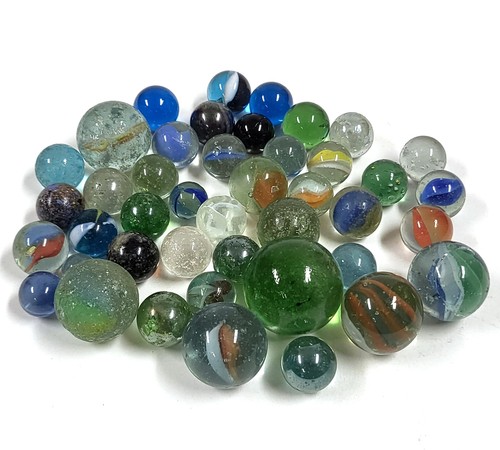 Collection billes verre - billes, en