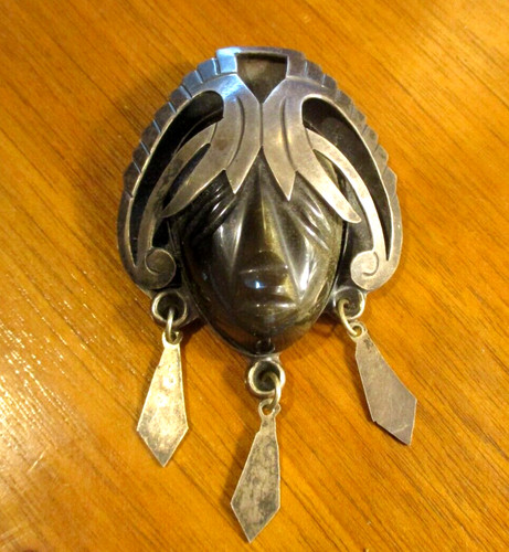 Broche vintage pendentif - vintage,