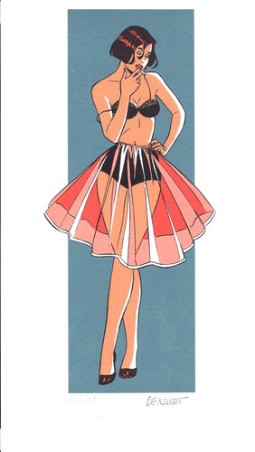 Berthet pin les 3 - pin-up, (les