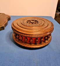 TRES JOLIE BOITE BRETONNE MEUBLE MINIATURE BIJOUX VIDE POCHE