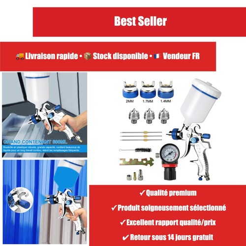 Pistolet peinture hvlp 3 - pistolet,