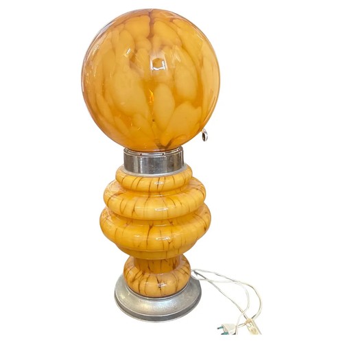 Lampe table verre - table,