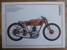 ARTICLE FICHE PHOTO MOTO + DESSIN : MOTO GARELLI