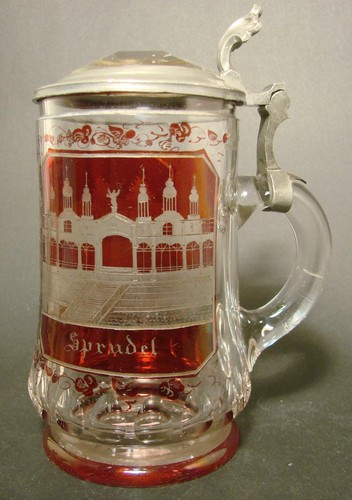 Chope bière souvenir - à,