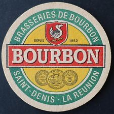 Sous-bock bière Brasserie BOURBON La Réunion coaster 1