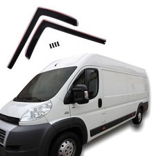 Déflecteurs Deflecteurs D'Air Pour Fiat Ducato Depuis 2006 De Teinte Noire Gp