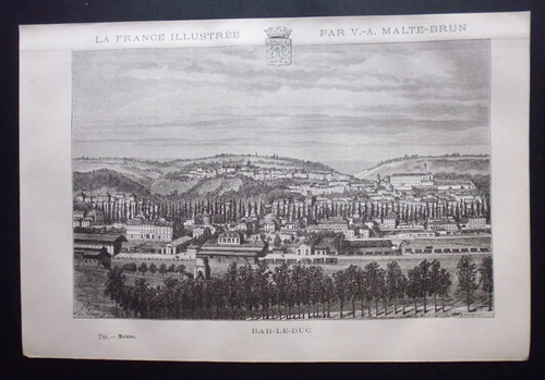 Gravures 1883 la france - gravures, :