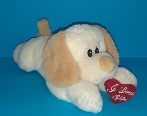 Car peluche chien 30cm - peluche,