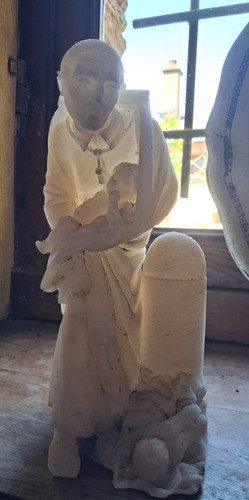 Sculpture albâtre saint - albâtre,