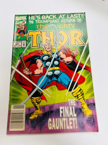 Marvel the mighty thor 457 - the,
