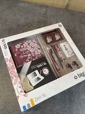 NEUF NEW pochette fleur rouge stylet écouteur nintendo DSI XL DS lite 3DS