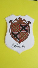 autocollant vintage blason