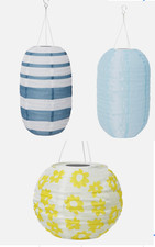 3x IKEA SOLVINDEN LED lampe