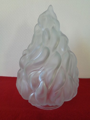 Grande tulipe flamme verre - flamme, en