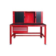 Établi d'atelier avec armoire à rideau et tiroirs - King Tony - 87512