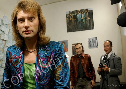 Photo johnny hallyday dans - photo,