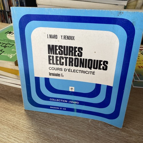 Mesures électroniques cours - Électroniques,