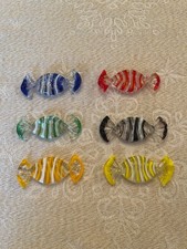 6 bonbons en verre de Murano