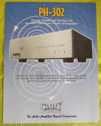 Cary audio 302 vacuum - cary,