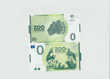 Billet zéro euro France Zoo