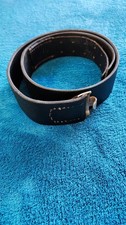 Wehrmacht Cuir De Ceinturon Allemand WW2 Tardif Equipment Original/ Rbnr