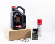 Kit Entretien Vidange Standard pour SUZUKI VX 800 de 1990 à 1997 MOTUL 7100 10W4