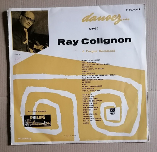 Dansez avec ray colignon - avec, à