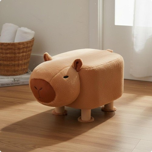 Tabouret repose pieds - tabouret, capybara