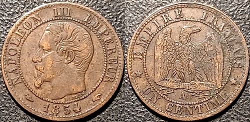 Napoléon iii 1 - napoléon, centime