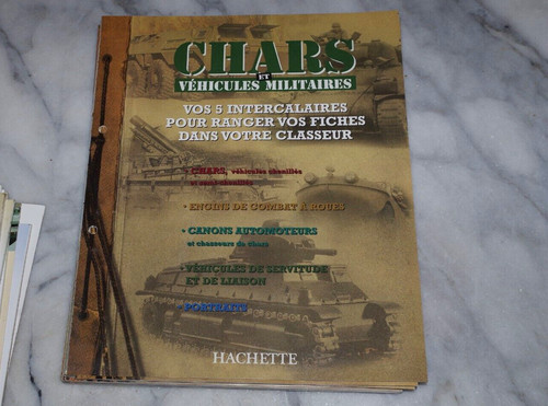 Fascicule chars vehicules - fascicule,