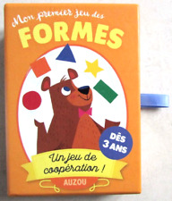 Mon premier jeu des Formes Un jeu de coopération ! Auzou 2017 Dès 3 ans