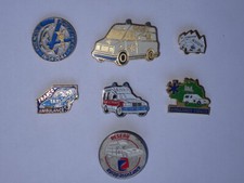 7 pin's ambulance secours Grenoble SAMU Belledonne Maurienne Ensales Franco 