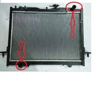 Radiateur d'eau pour vol