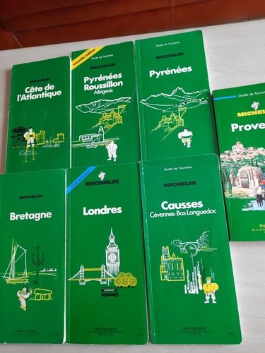 Lot guides michelin vert - de, 7