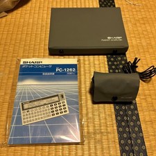 Sharp 1262 pocket computer - sharp,