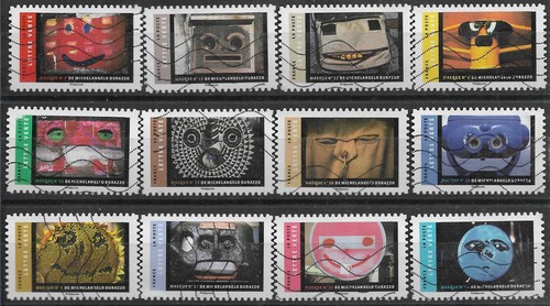 Lot timbres obl série - obl.,