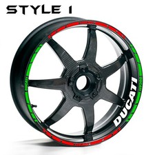 Ducati Motos Jante Rayures