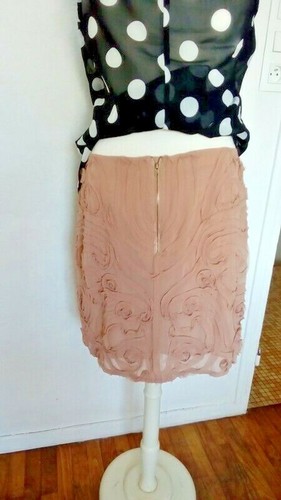 Jupe coloris nude 1060