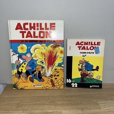 Lot de 2 BD Achille Talon et le Grain de la Folie, Voisin d’Elite