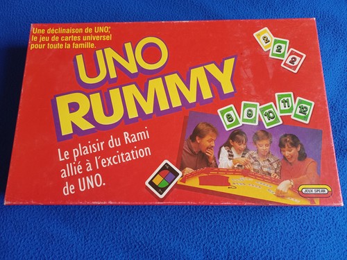 Jeu société uno rummy - jeu,