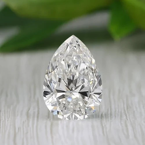 Moissanite libre poire - 2.10,