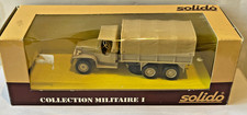 SOLIDO MILITAIRE 1 1/50 CAMION GMC TORPEDO BACHE CAMOUFLAGE SABLE C90