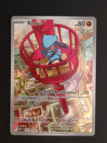 Carte pokemon promo riolu - -,