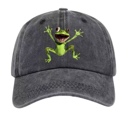 Cute jumping frog unisex - frog,