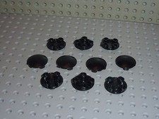 10 x LEGO Round Dish black ref 2654 / Set 10179 75058 75055 75104 75082 10226 ..
