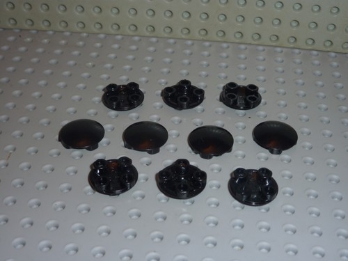 Lego round dish black ref - lego,