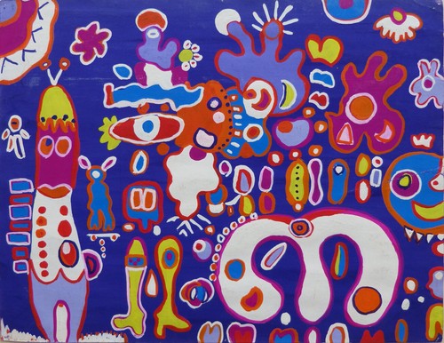Dessin peinture gouache - , de