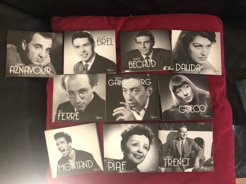 Coffret chanson française - coffret,