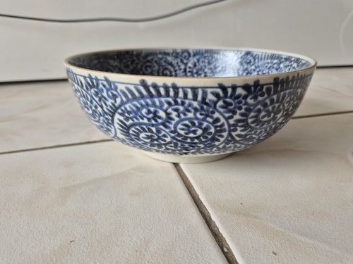 Bol japonais porcelaine - , bleu